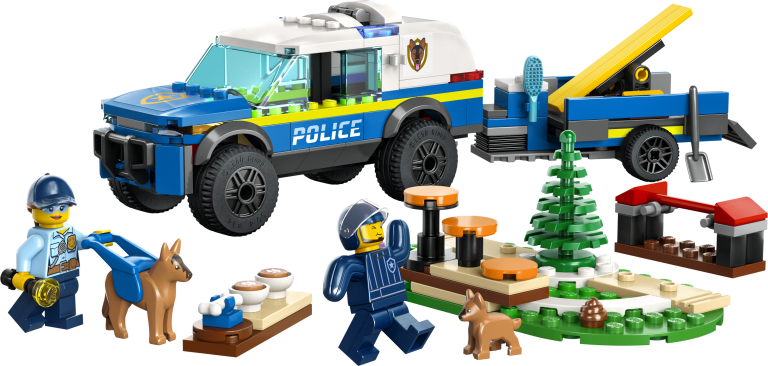 LEGO® City  Mobiles Polizeihunde-Training